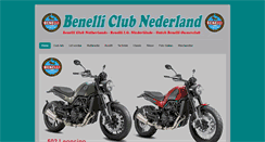 Desktop Screenshot of benelli.nl