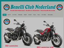 Tablet Screenshot of benelli.nl