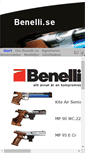 Mobile Screenshot of benelli.se