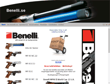 Tablet Screenshot of benelli.se
